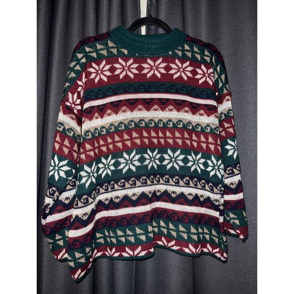 Ugly Christmas Sweater Xmas Size Medium Vintage - Picture 1 of 3